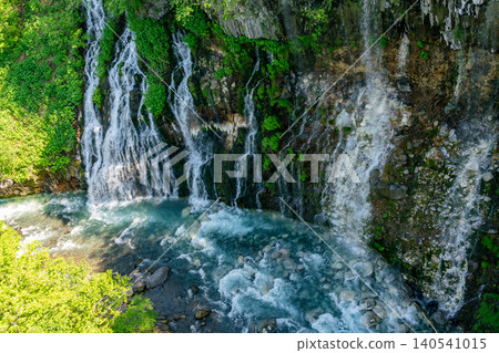 Hokkaido: Japan's most spectacular scenery - Shirahige Falls in Biei Town (June 2026) 140541015
