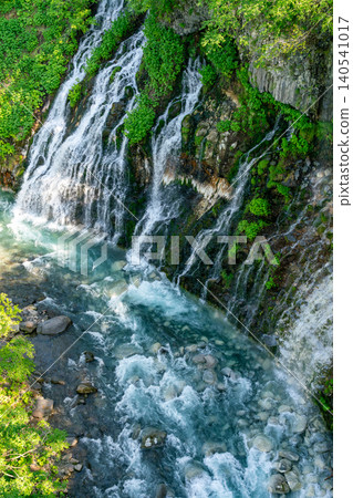 Hokkaido: Japan's most spectacular scenery - Shirahige Falls in Biei Town (June 2026) 140541017