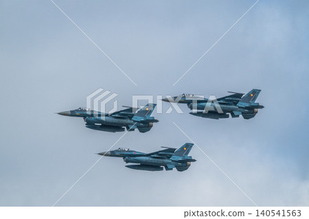 The majestic sight of the F-2 fighter jet. The majestic sight of the F-2 fighter jet. 140541563