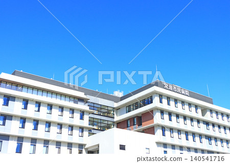 愛知縣常滑市常滑市立醫院風景 愛知縣常滑市常滑市立醫院風景 140541716