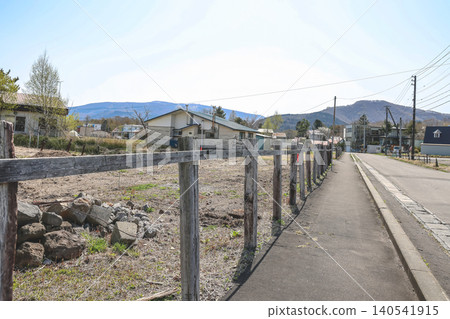 April 26 2026 Onuma Rural Village Road Toward Mountains 140541915