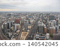April 29 2026 Sendai skyline with railway tracks and buildings 140542045