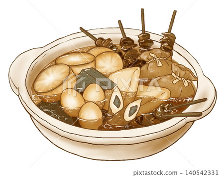 Casual illustration / Oden Casual illustration / Oden 140542331