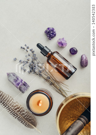 Holistic healing and mindfulness concept associated with meditation, aromatherapy, sound therapy, energy balance, relaxation rituals, massage treatments Holistic healing and mindfulness concept associated with meditation, aromatherapy, sound therapy, energy balance, relaxation rituals, massage treatments 140542383