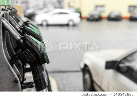 Service refueling vehicles cars gas gasoline fuel oil petrol station Service refueling vehicles cars gas gasoline fuel oil petrol station 140542693