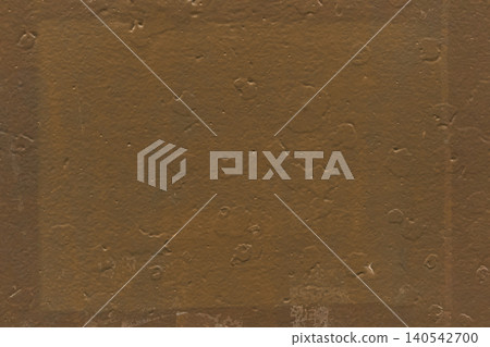 Brown peeling paint old worn metallic weathered iron texture rough background dirty steel shabby obsolete messy Brown peeling paint old worn metallic weathered iron texture rough background dirty steel shabby obsolete messy 140542700