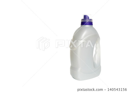 canister with purple cap turned half sideways and shifted to the right side on white background canister with purple cap turned half sideways and shifted to the right side on white background 140543156