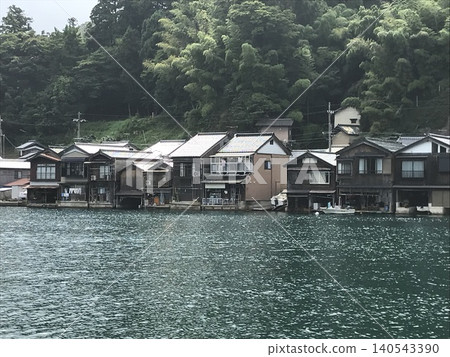 Loose boathouses in Ine Town, Kyoto Prefecture ③ Loose boathouses in Ine Town, Kyoto Prefecture ③ 140543390