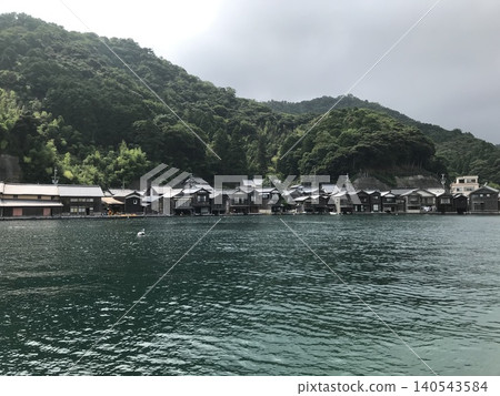 Kyoto Prefecture, Ine Town, Boathouse Long ② Kyoto Prefecture, Ine Town, Boathouse Long ② 140543584