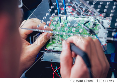 Repair of electronic devices, soldering and circuit board Repair of electronic devices, soldering and circuit board 140544765