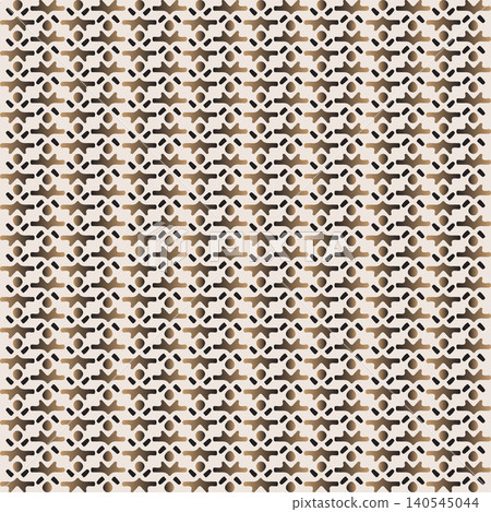 Bronze abstract geometric seamless pattern with repeating ethnic shapes for premium interior wallpaper background Bronze abstract geometric seamless pattern with repeating ethnic shapes for premium interior wallpaper background 140545044