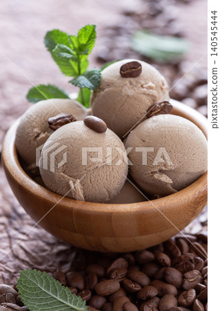 Coffee Ice Cream Delight. Coffee Ice Cream Delight. 140545444