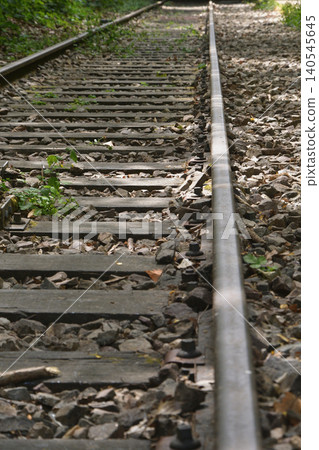 Remains of a disused railway line in Petite Ceinture, 17th arrondissement of Paris (June 12, 2026) Remains of a disused railway line in Petite Ceinture, 17th arrondissement of Paris (June 12, 2026) 140545645