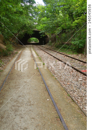 Remains of a disused railway line in Petite Ceinture, 17th arrondissement of Paris (June 12, 2026) Remains of a disused railway line in Petite Ceinture, 17th arrondissement of Paris (June 12, 2026) 140545656