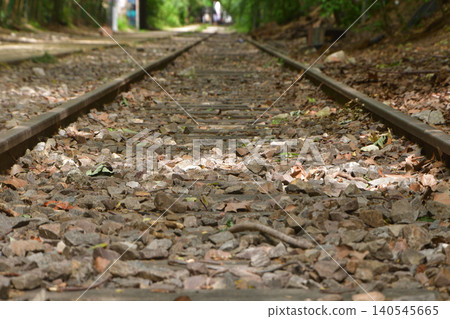 Remains of a disused railway line in Petite Ceinture, 17th arrondissement of Paris (June 12, 2026) Remains of a disused railway line in Petite Ceinture, 17th arrondissement of Paris (June 12, 2026) 140545665