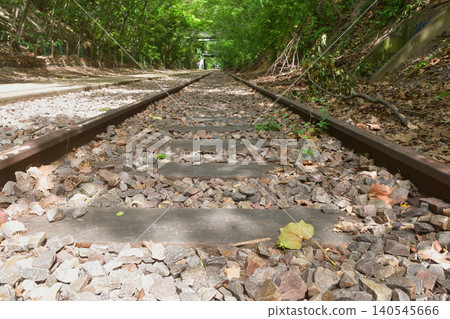 Remains of a disused railway line in Petite Ceinture, 17th arrondissement of Paris (June 12, 2026) Remains of a disused railway line in Petite Ceinture, 17th arrondissement of Paris (June 12, 2026) 140545666