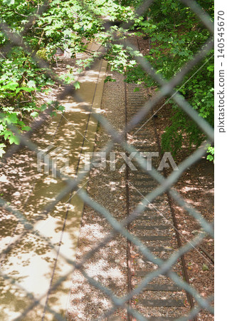 Remains of a disused railway line in Petite Ceinture, 17th arrondissement of Paris (June 12, 2026) Remains of a disused railway line in Petite Ceinture, 17th arrondissement of Paris (June 12, 2026) 140545670