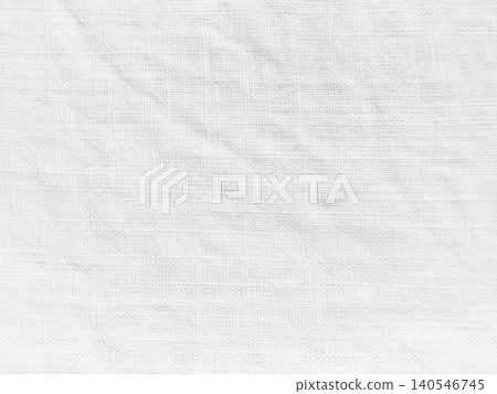 white linen fabric texture background with soft creased wrinkles and natural organic weave pattern white linen fabric texture background with soft creased wrinkles and natural organic weave pattern 140546745