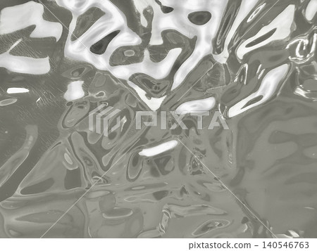 abstract liquid chrome texture with wavy metallic reflections creating a futuristic fluid silver background abstract liquid chrome texture with wavy metallic reflections creating a futuristic fluid silver background 140546763