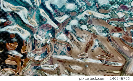 abstract liquid metal chrome texture with ripples reflecting teal blue and warm bronze light abstract liquid metal chrome texture with ripples reflecting teal blue and warm bronze light 140546765