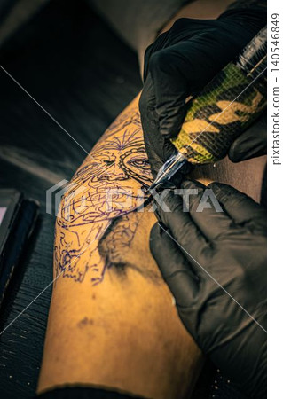 making tatto making tatto 140546849