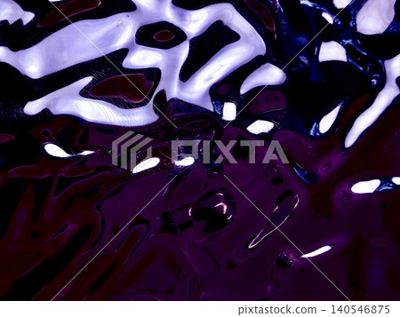 liquid purple chrome abstract background reflecting distorted metallic violet light with a dark fluid texture liquid purple chrome abstract background reflecting distorted metallic violet light with a dark fluid texture 140546875