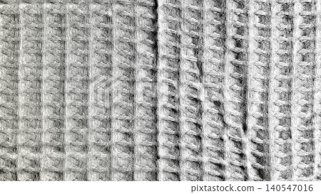 waffle weave fabric texture reveals intricate cotton fibers in bright white studio light creating a tactile spa atmosphere waffle weave fabric texture reveals intricate cotton fibers in bright white studio light creating a tactile spa atmosphere 140547016