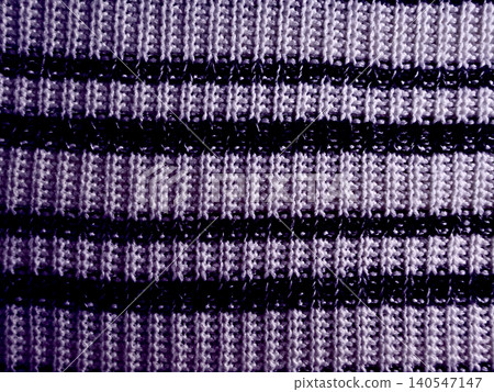 macro textured view of lavender and deep purple striped woven cotton fabric pattern macro textured view of lavender and deep purple striped woven cotton fabric pattern 140547147