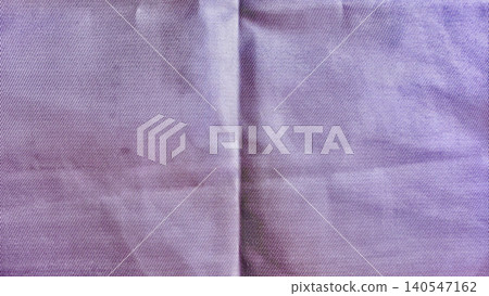 textured purple lining silk weave fabric background close up for high end fashion apparel interior design textile flat lay 140547162