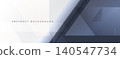 White and gray modern abstract wide banner with geometric shapes. Dark grey and white abstract background. 140547734