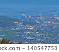 View of Tadotsu Town, Kagawa Prefecture, from Mount Oasa (Part 2) 140547753