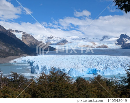 Panoramic view of Perito Moreno Glacier in Patagonia Argentina Panoramic view of Perito Moreno Glacier in Patagonia Argentina 140548049