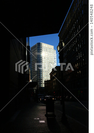 Cityscape of Boston with Modern and Historic Buildings Cityscape of Boston with Modern and Historic Buildings 140548248