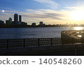 Cityscape of Boston with Modern and Historic Buildings 140548260