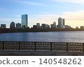 Cityscape of Boston with Modern and Historic Buildings 140548262