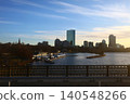 Cityscape of Boston with Modern and Historic Buildings 140548266