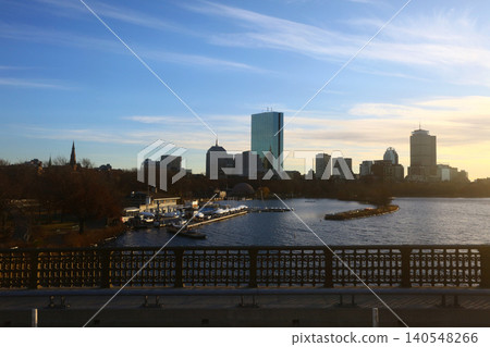 Cityscape of Boston with Modern and Historic Buildings Cityscape of Boston with Modern and Historic Buildings 140548266