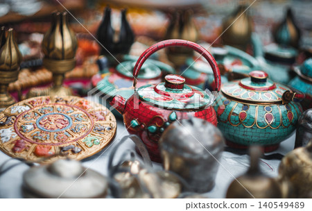 Kathmandu Market Exquisite Metal Crafts Kathmandu Market Exquisite Metal Crafts 140549489