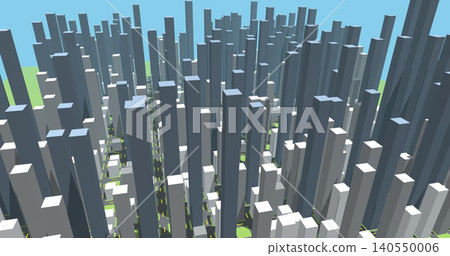 city, 3d, skyscraper 140550006