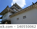 近距離仰望掛川城天守閣。 140550062