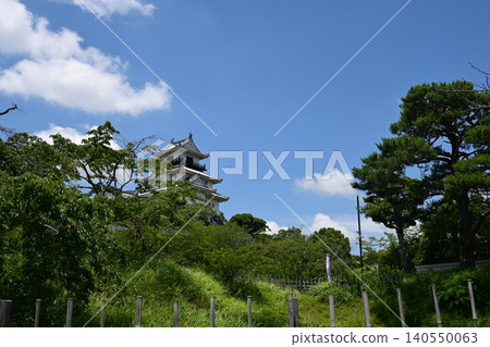 Kakegawa Castle as seen from the moat Kakegawa Castle as seen from the moat 140550063