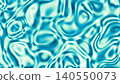 Abstract Blue Liquid Texture with Wavy Fluid Ripples Background 140550073