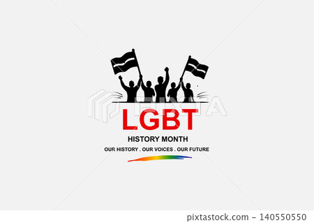 LGBT History Month Unity Pride Design LGBT History Month Unity Pride Design 140550550