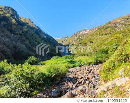 秋季攀登哈里諾基山和蓮華山（大澤小屋至哈里諾基峠） 140551225