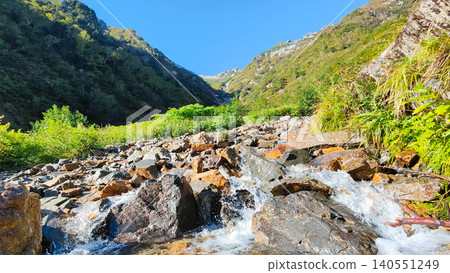 秋季攀登哈里諾基山和蓮華山(大澤小屋至哈里諾基峠) 秋季攀登哈里諾基山和蓮華山(大澤小屋至哈里諾基峠) 140551249