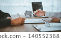 Salesperson Concept of holding house keys, house keys for a new home, new home purchase. a loan agreement for real estate, a loan deal for real estate, a loan agreement for real estate 140552368