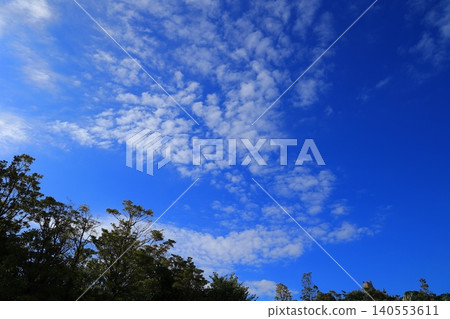 Clouds floating in the blue sky Clouds floating in the blue sky 140553611