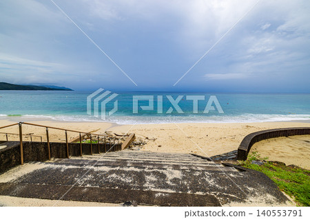 Scenery of Ohama Beach Park, Amami Oshima Island Scenery of Ohama Beach Park, Amami Oshima Island 140553791