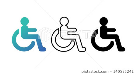 Wheelchair logo Wheelchair logo 140555241