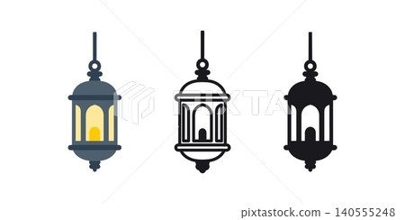 Ramadan lantern icon 140555248
